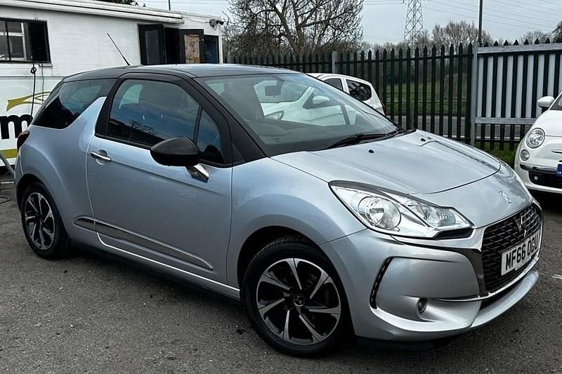 Used DS Automobiles DS3 Elegance 2016 Silver Hatchback