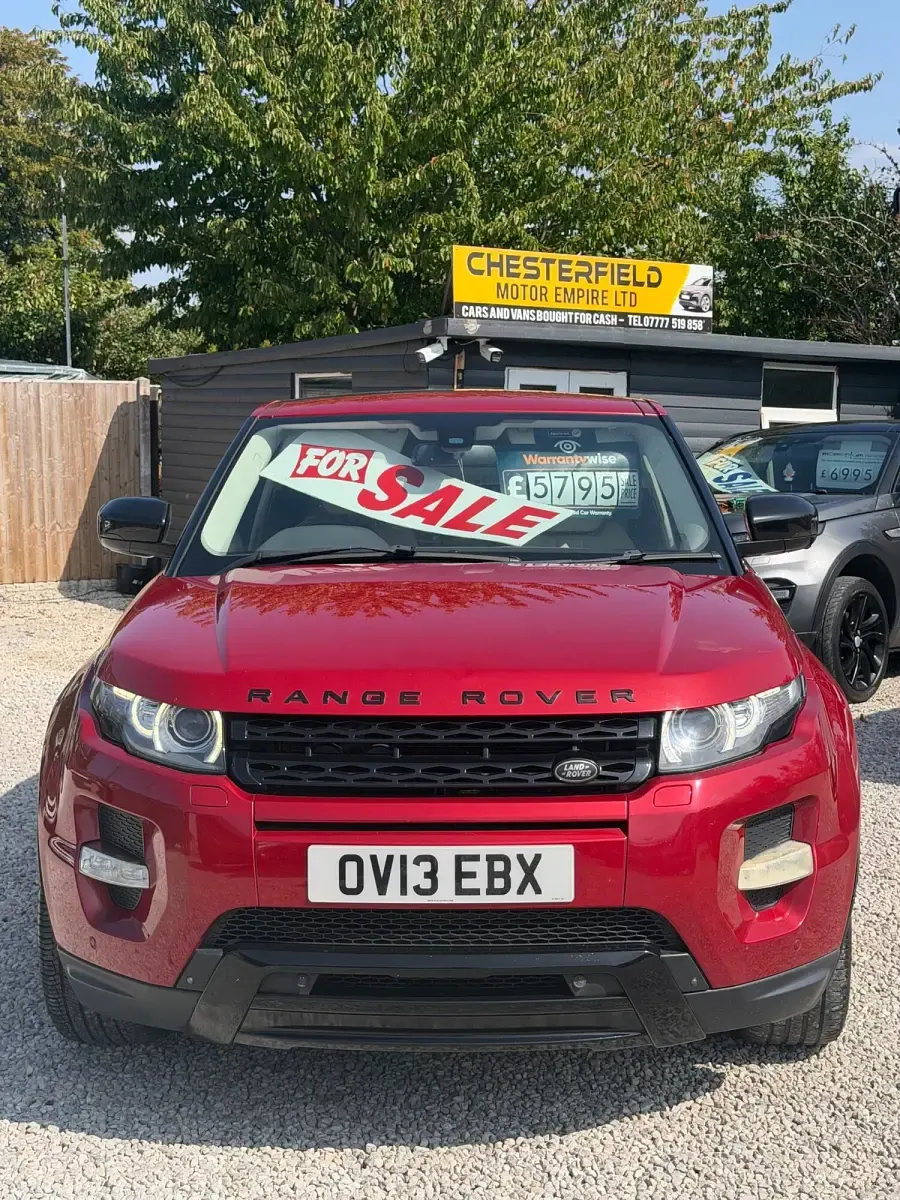 Used Land Rover Range Rover evoque Dynamic 187 HP (137 kW) 2013 Red SUV