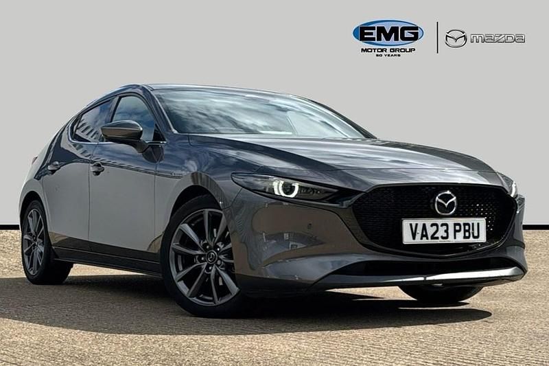 Usado Mazda 3 Exclusive-Line 2023 Cinzento Citadino