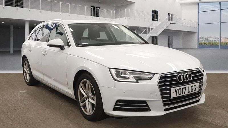 White Used 2017 Audi A4 Comfort Estate | £9,995 (Good price) - Image 1/4