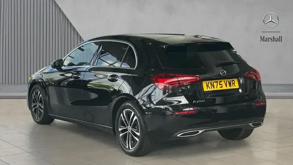 Used Mercedes A200 Executive 163 HP (119 kW) 2025 Cosmos black metallic