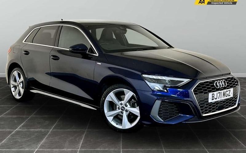 Used 2025 Audi A3 Sportback e-tron S-Line Hatchback | £12,495 (Super price) - Image 1/3