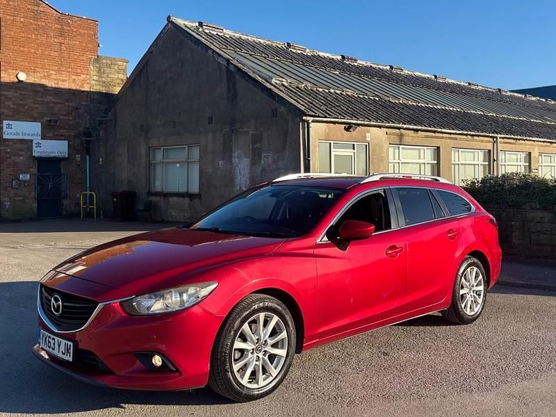 Red Used 2013 Mazda 6 Estate | £2,295 (Fair price) - Image 1/4