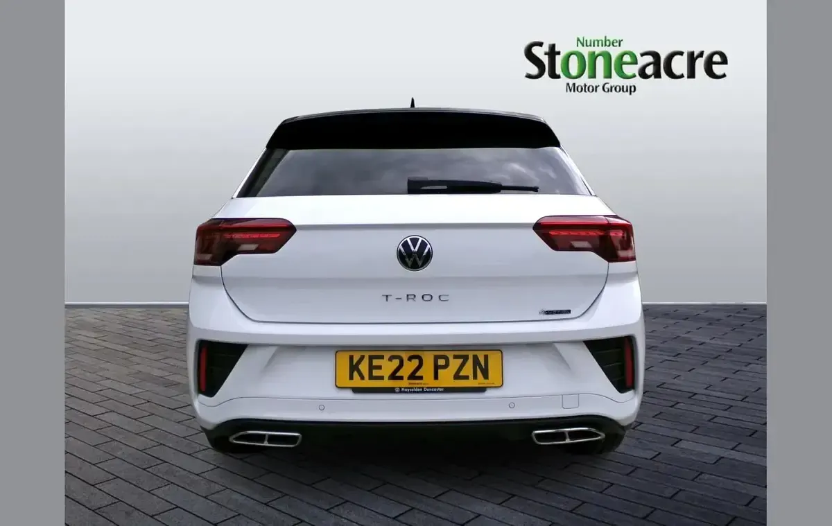 Used VW T-Roc R-line 190 HP (139 kW) 2022 White SUV