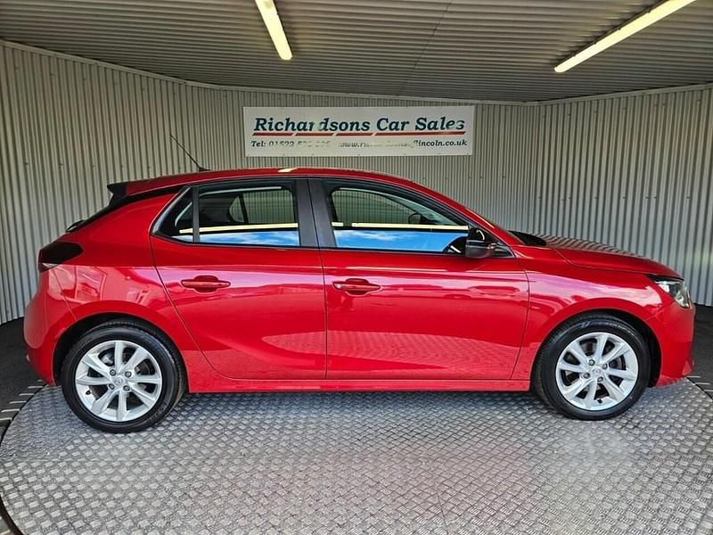 Used Vauxhall Corsa 100 HP (73 kW) 2020 Red Hatchback