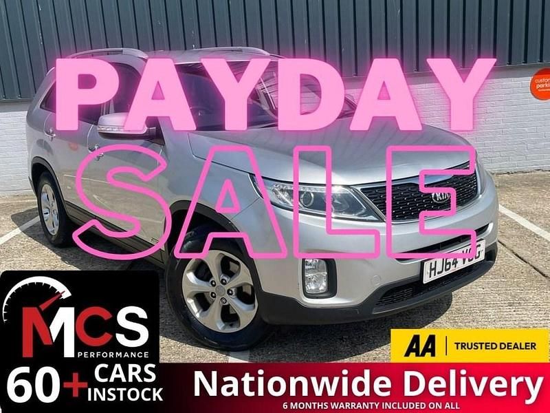 Silver Used 2014 Kia Sorento 2 SUV | £5,239 (Fair price) - Image 1/4