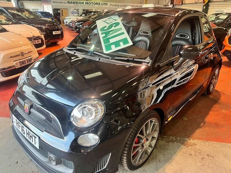 Black Used 2016 Abarth 595 Competizione Hatchback | £8,795 (Good price) - Image 1/4