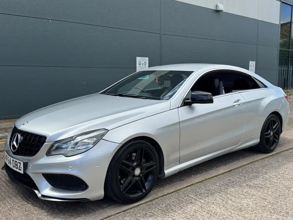 Used Mercedes E220 AMG 2014 Silver Coupe
