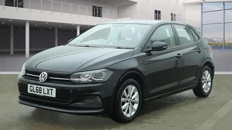 Used VW Polo SE 95 HP (69 kW) 2019 Black Hatchback
