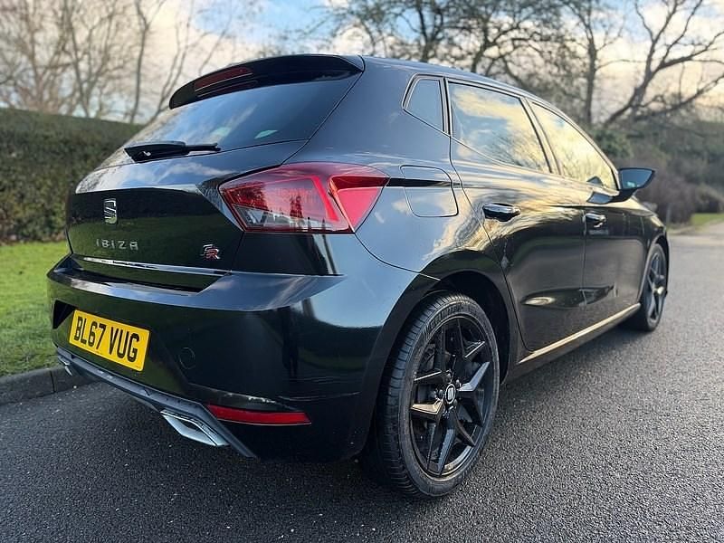 Used Seat Ibiza FR 95 HP (69 kW) 2018 Black Hatchback