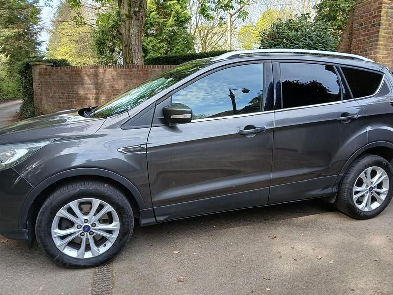 Used Ford Kuga Titanium 150 HP (110 kW) 2018 Magnetic grey metallic SUV