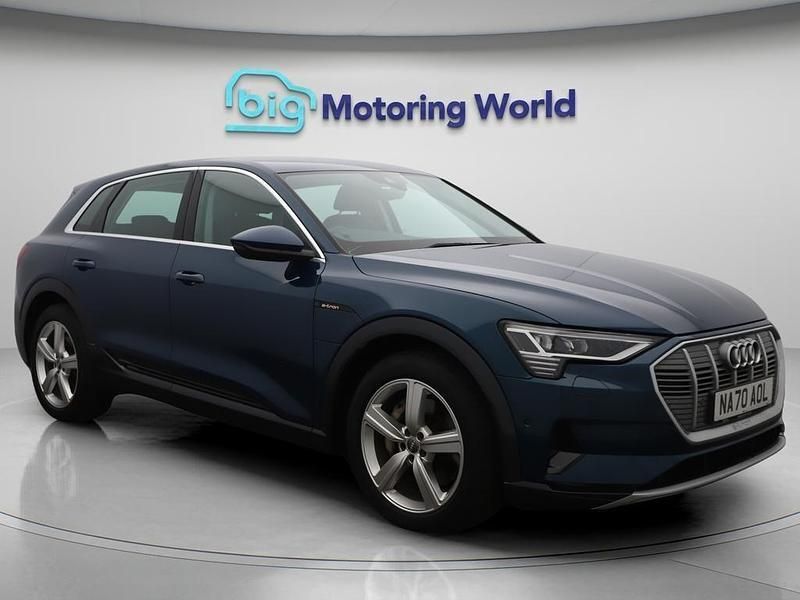 Blue Used 2020 Audi e-tron Design SUV | £16,200 (Fair price) - Image 1/4