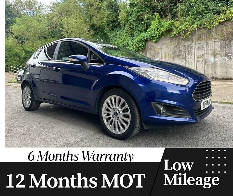 Blue Used 2014 Ford Fiesta Titanium Hatchback | £2,495 (Super price) - Image 1/4