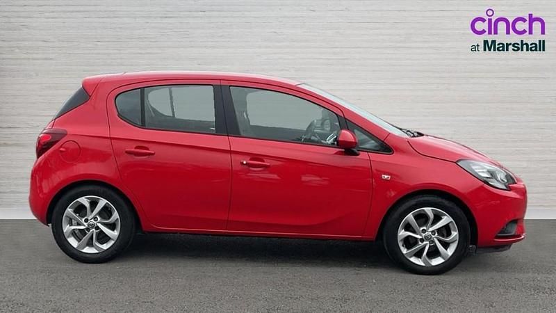 Used Vauxhall Corsa 90 HP (66 kW) 2019 Red Hatchback