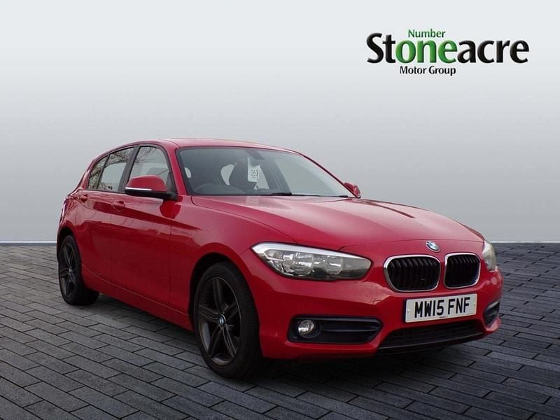 Red Used 2015 BMW 118 Sport Line Hatchback | £6,995 (Fair price) - Image 1/4