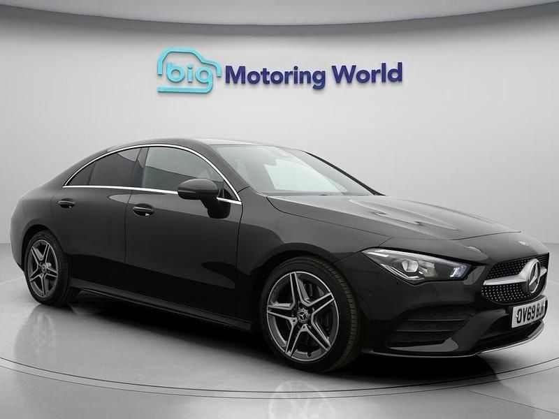 Black Used 2019 Mercedes CLA220 AMG line Sedan | £19,900 (Good price) - Image 1/4