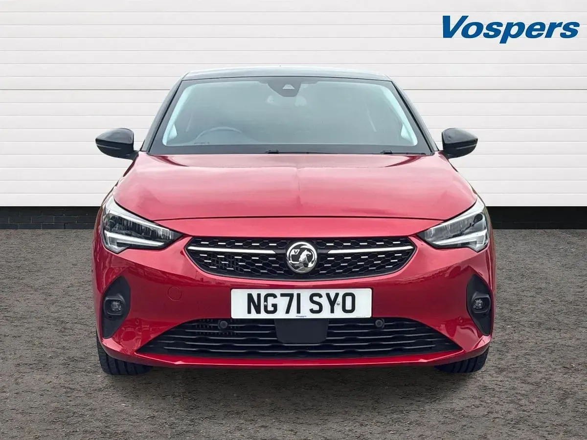 Used Vauxhall Corsa Edition 130 HP (95 kW) 2021 Red Hatchback