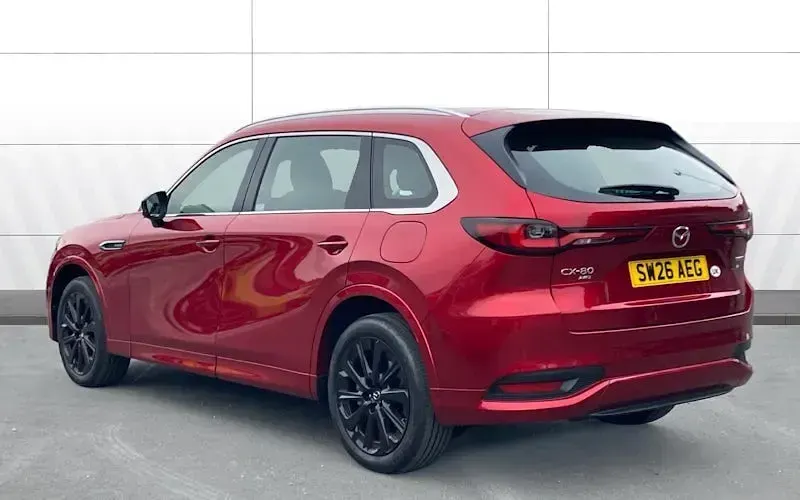 New Mazda CX-80 Homura-Line 254 HP (186 kW) 2026 Red SUV