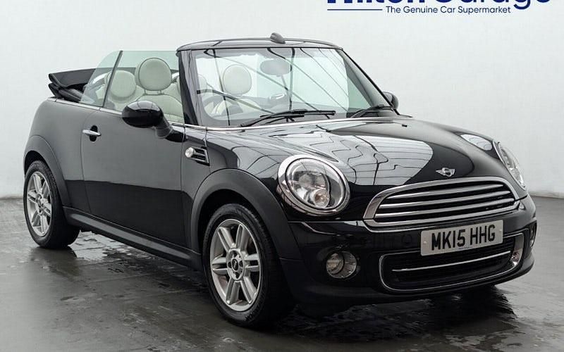 Used Mini Cooper Cabriolet 122 HP (89 kW) 2015 Black Cabriolet