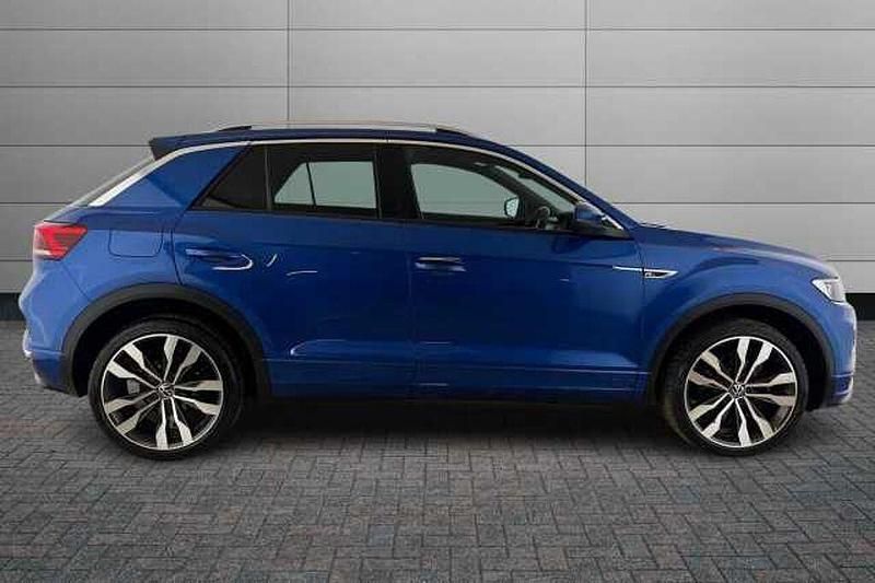 Used VW T-Roc R-line 150 HP (110 kW) 2021 Blue SUV