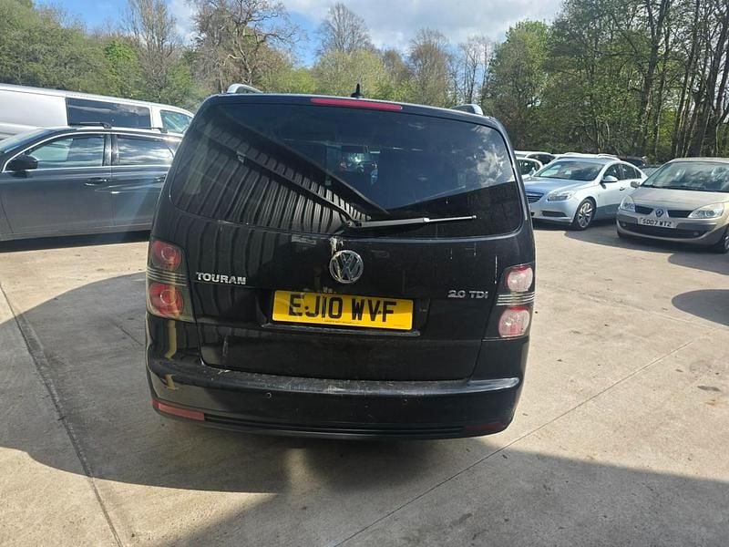 Used VW Touran Match 2010 Black MPV
