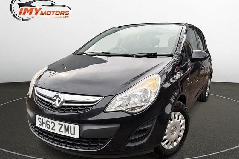 Used Vauxhall Corsa S 65 HP (47 kW) 2012 Black Hatchback