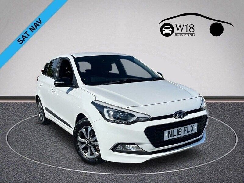White Used 2018 Hyundai i20 GO! Hatchback | £7,950 (Fair price) - Image 1/4