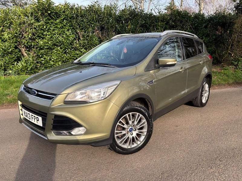 Used Ford Kuga Titanium 163 HP (119 kW) 2013 Green SUV