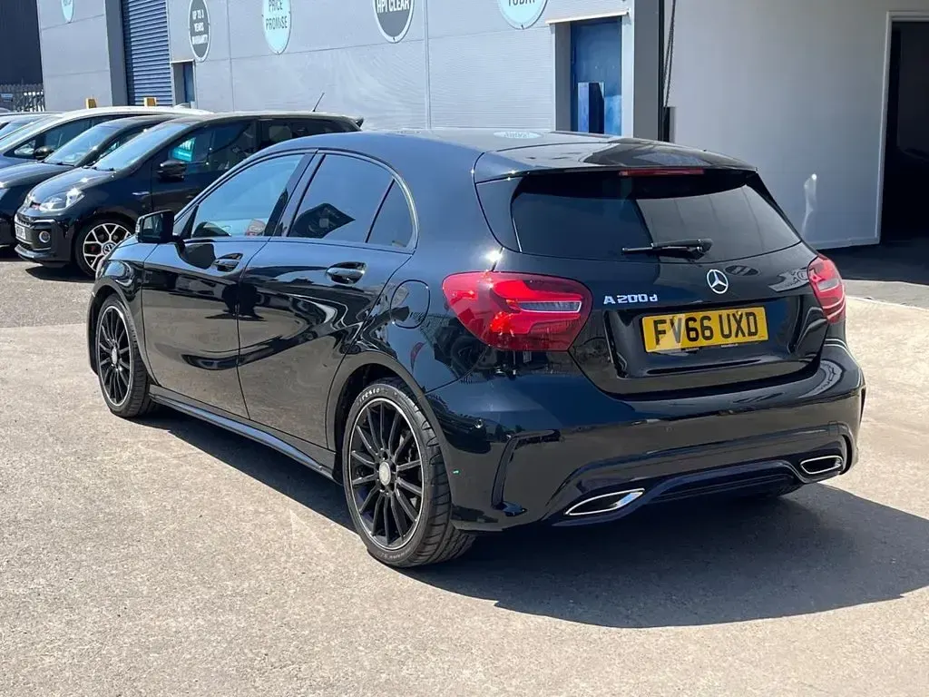 Used Mercedes A200 AMG Line Premium 2017 Black Hatchback