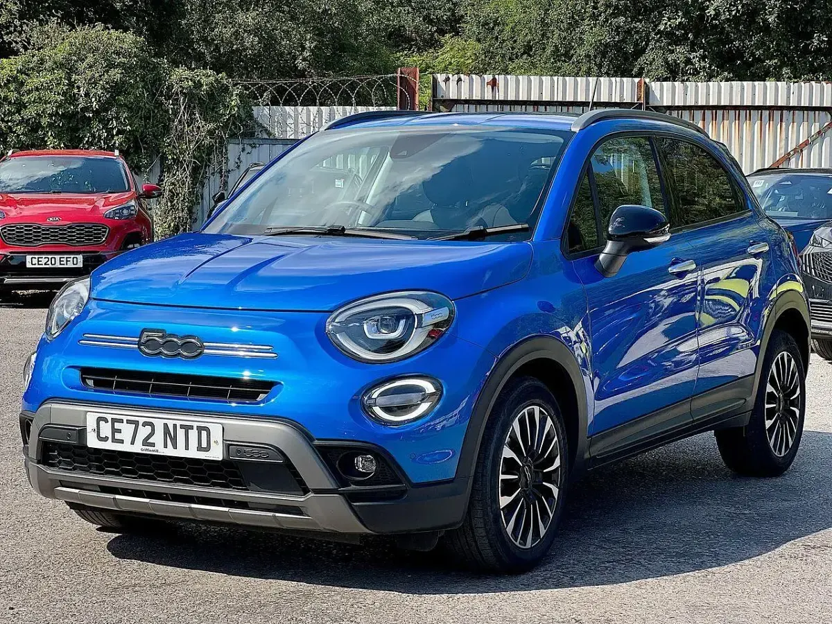 Used Fiat 500X Cross 120 HP (88 kW) 2022 Blue SUV