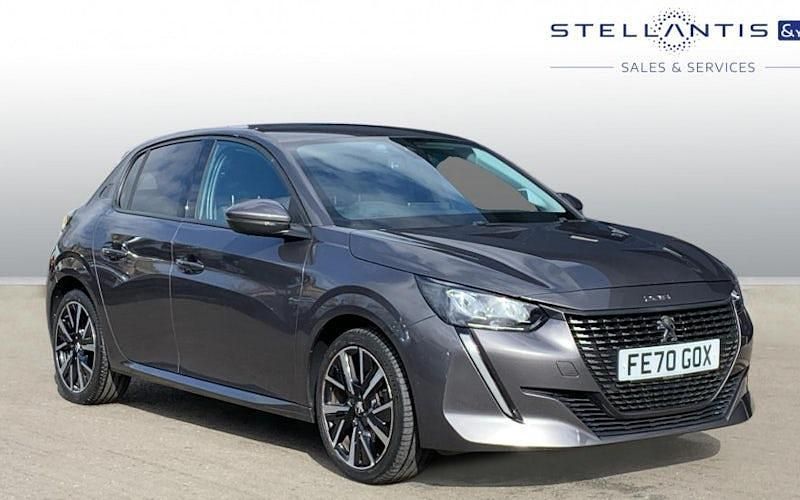 Used Peugeot 208 Allure 102 HP (75 kW) 2020 Grey Hatchback