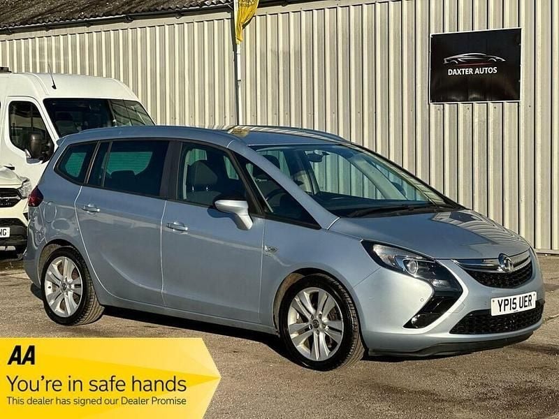 Silver Used 2015 Vauxhall Zafira Tourer SRi MPV | £4,190 (Good price) - Image 1/2
