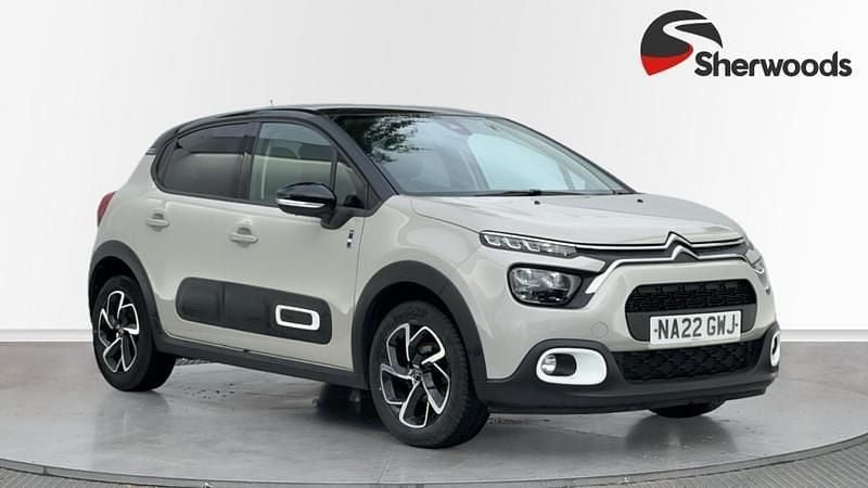 Soft sand Used 2022 Citroën C3 PureTech Hatchback | £11,549 (Fair price) - Image 1/4