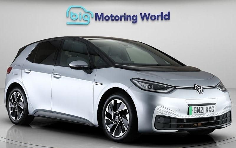 Used VW ID.3 Pro Performance 150 kW (204 HP) 2021 Silver Hatchback