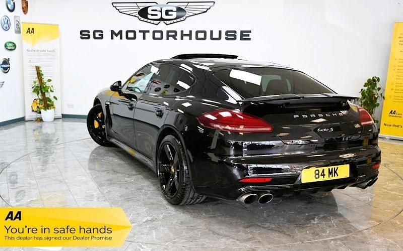 Used Porsche Panamera Turbo S 570 HP (419 kW) 2015 Black Sedan