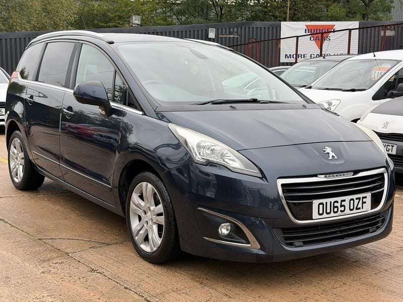 Blue Used 2015 Peugeot 5008 Active MPV | £2,150 (Good price) - Image 1/4