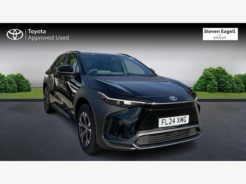 Black Used 2024 Toyota bZ4X PURE SUV | £22,995 (Good price) - Image 1/3