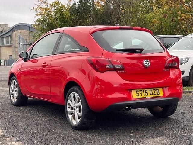 Used Vauxhall Corsa Excite 113 HP (83 kW) 2015 Red Hatchback