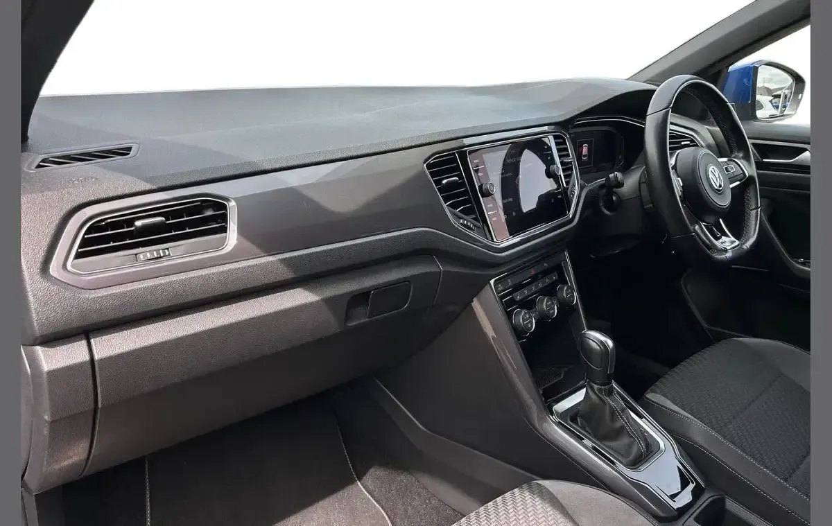 Used VW T-Roc R-line 150 HP (110 kW) 2020 Blue SUV