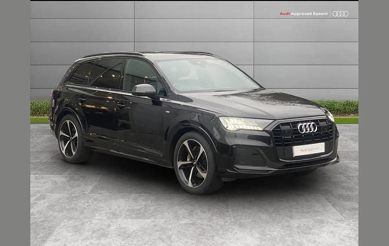 Used Audi Q7 Black Edition 228 HP (167 kW) 2020 Black SUV