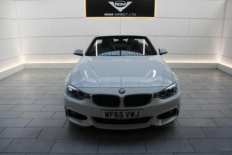 Used BMW 420 M Sport 190 HP (139 kW) 2015 White Cabriolet