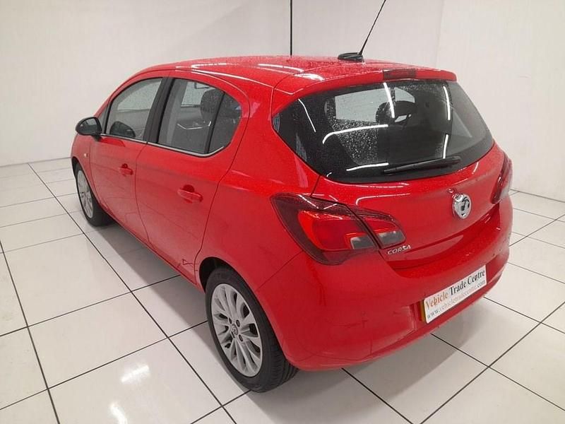 Used Vauxhall Corsa 90 HP (66 kW) 2018 Red Hatchback