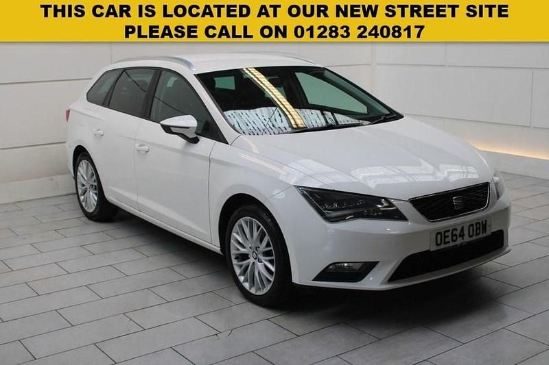White Used 2015 Seat Leon Sport Estate | £4,650 (Fair price) - Image 1/4