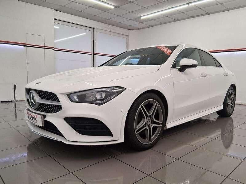 Used Mercedes CLA180 AMG Line Premium 2020 White Sedan