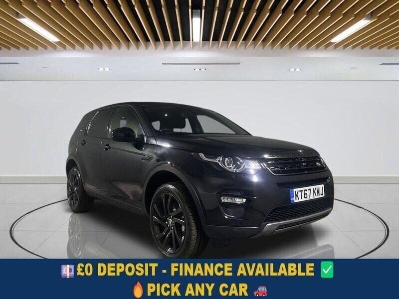 Black Used 2018 Land Rover Discovery Sport HSE SUV | £12,999 (Good price) - Image 1/3