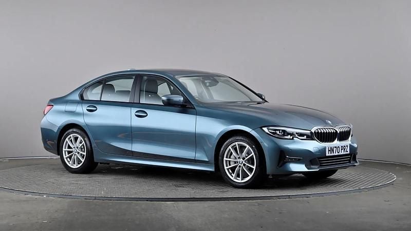 Blue Used 2020 BMW 330e Sedan | £17,498 (Good price) - Image 1/4
