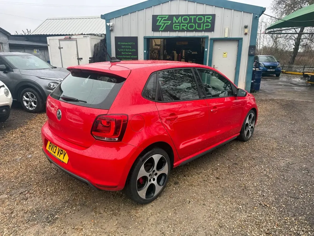 Used VW Polo GTI 180 HP (132 kW) 2013 Red Hatchback