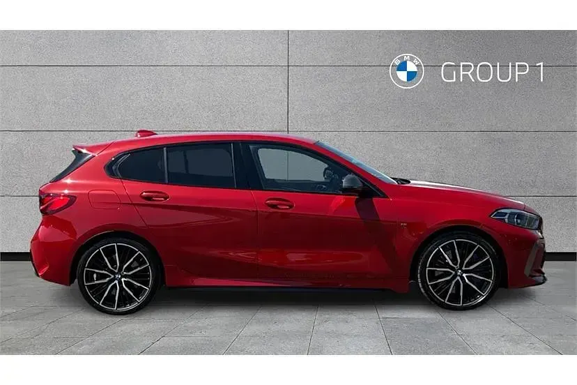 Used BMW M135 Comfort Edition 306 HP (225 kW) 2024 Red Hatchback