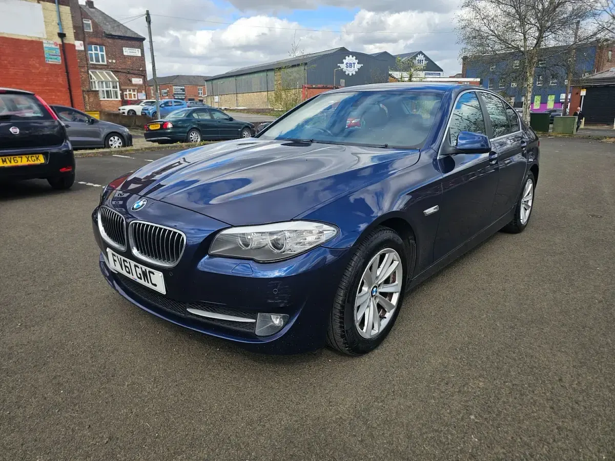 Used BMW 520 Efficient Dynamics 2011 Blue Sedan