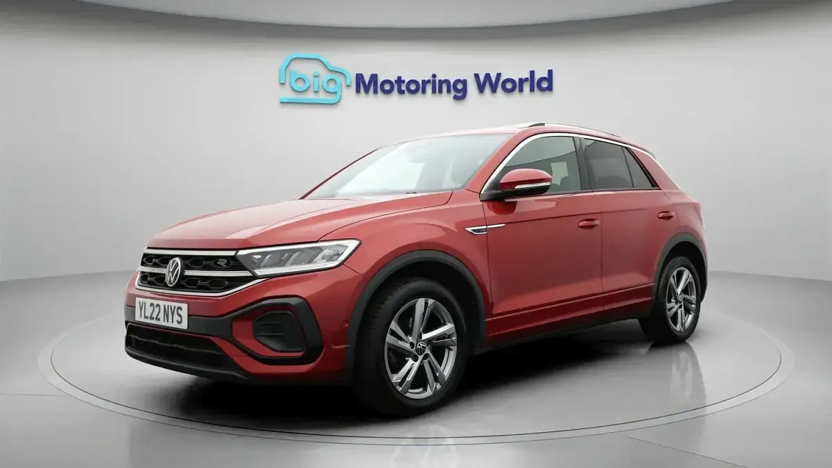 Used VW T-Roc R-line 150 HP (110 kW) 2022 Red SUV